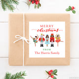 Nutcracker Ballet Christmas Gift Labels - African-American Characters