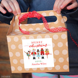 Nutcracker Ballet Christmas Gift Labels - African-American Characters