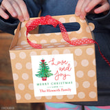 "Love and Joy" Tree Christmas Gift Labels