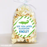 Alligator Last Day of School Stickers