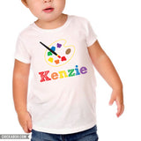 Art Palette Birthday Iron-On