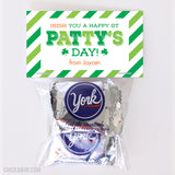 "Happy St. PATTY'S Day" St. Patrick's Day Paper Tags and Bags