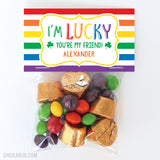 "I'm Lucky You're My Friend" St. Patrick's Day Paper Tags and Bags