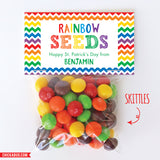 Rainbow Seeds St. Patrick's Day Paper Tags and Bags