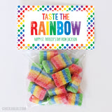 Taste the Rainbow St. Patrick's Day Paper Tags and Bags