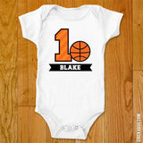 Basketball Birthday Iron-On