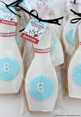 Bowling Party Favor Tags (EDITABLE INSTANT DOWNLOAD)