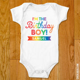 Rainbow Birthday Iron-On