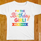 Rainbow Birthday Iron-On