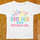 Bubbles Birthday Family Iron-On