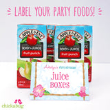 Luau Party Table Tent Cards (EDITABLE INSTANT DOWNLOAD)