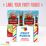 Pool Party Table Tent Cards (EDITABLE INSTANT DOWNLOAD)