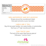 "Sweet Halloween" Drink Labels