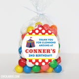 Carnival Party Favor Stickers