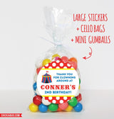 Carnival Party Favor Stickers