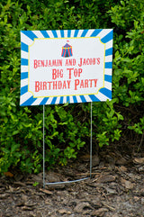 Carnival Party Signs (EDITABLE INSTANT DOWNLOAD)