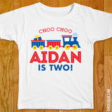 Train Birthday "Choo Choo" Iron-On