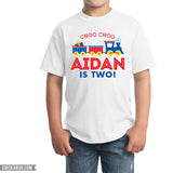 Train Birthday "Choo Choo" Iron-On