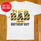 Construction Birthday Family Iron-On