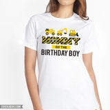 Construction Birthday Family Iron-On