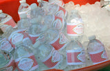 "Well Water" Birthday Party Water Labels - Gingham