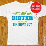 Dinosaur Birthday Family Iron-On