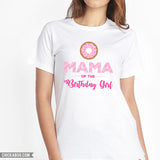 Pink Donut Birthday Family Iron-On