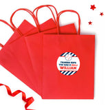 Baseball Party Favor Stickers