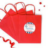 Nautical Party Favor Stickers