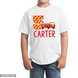 Fire Truck Birthday Iron-On