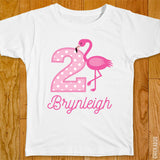 Flamingo Birthday Iron-On