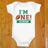 Football "I'm One" Iron-On
