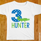 Alligator Birthday Iron-On