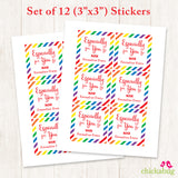 "Especially For You" Gift Labels