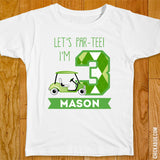 Golf Cart Birthday Iron-On