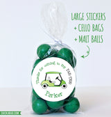 Golf Party Favor Stickers