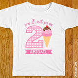 Ice Cream Birthday Iron-On