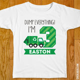 Garbage Truck Birthday Iron-On