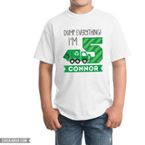 Garbage Truck Birthday Iron-On