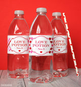 "Love Potion No. 9" Water Labels (INSTANT DOWNLOAD)