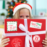 Santa's Workshop Gift Stickers