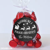 "Wishing You a Magical Christmas" Stickers
