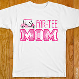 Pink Golf Par-Tee Family Iron-On
