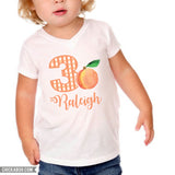 Peach Birthday Iron-On