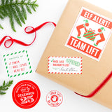 Santa's Workshop Gift Stickers