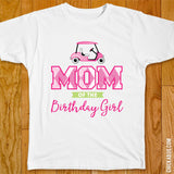 Pink Golf Birthday Family Iron-On