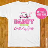 Pink Golf Birthday Family Iron-On