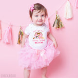 Pink Farm Birthday "Hooray I'm AGE" Iron-On