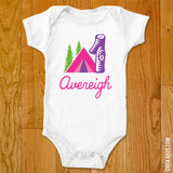 Pink Camping Birthday Iron-On