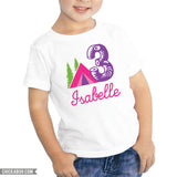 Pink Camping Birthday Iron-On